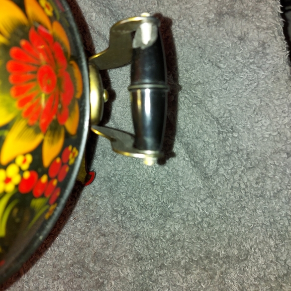 Vintage Russian Samovar Round Tea Kettle - Picture 6 of 7